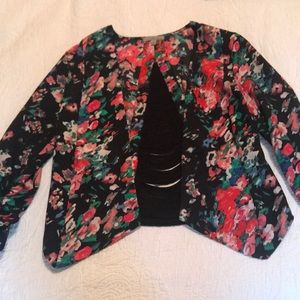 Floral Blazer